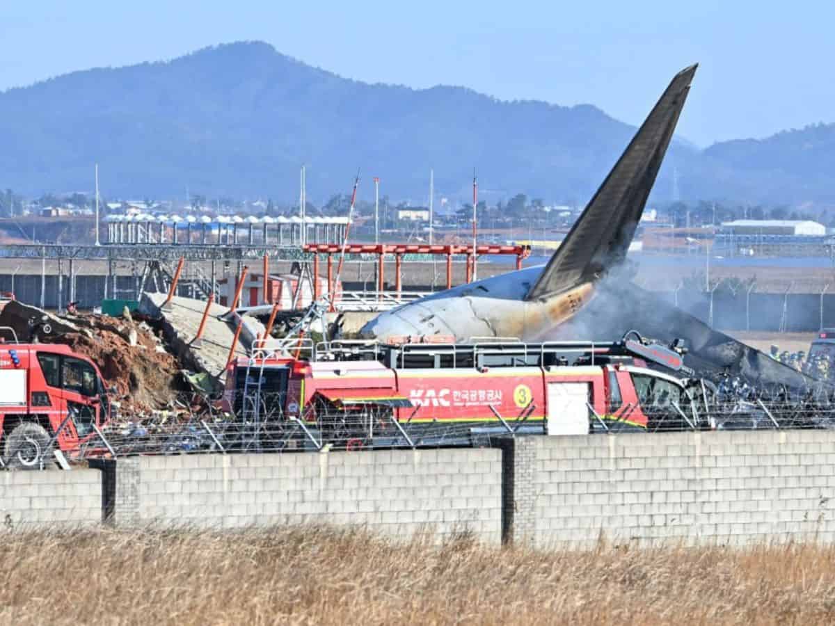 Plane crash south korea today